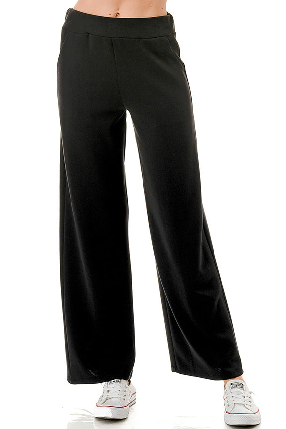 Black Scuba Lounge Pant