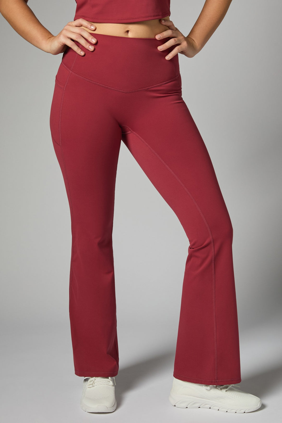 Tummy Control Flare Leg Activewear Legging