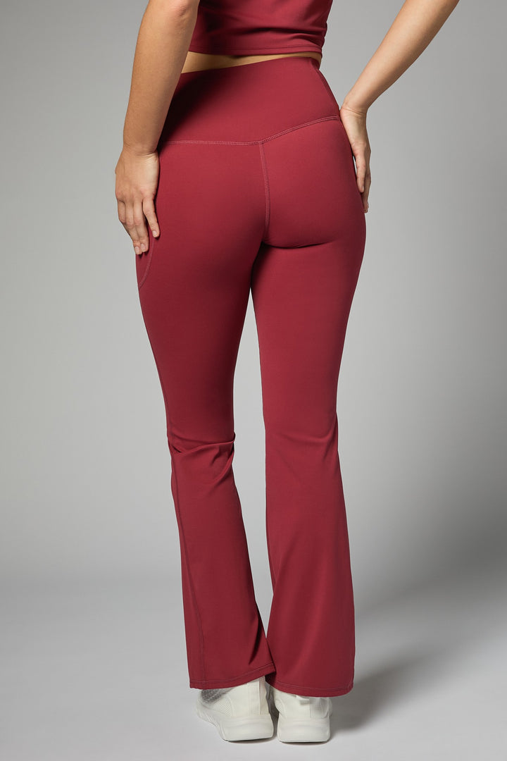 Tummy Control Flare Leg Activewear Legging