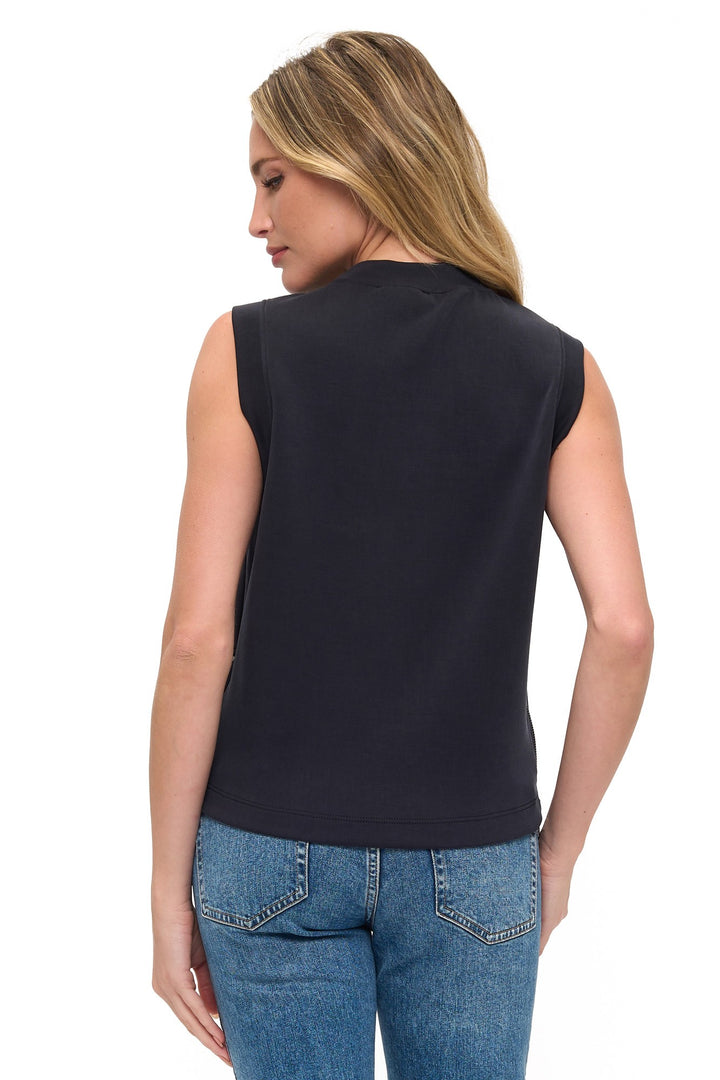 Scuba Muscle Tank Top in Black