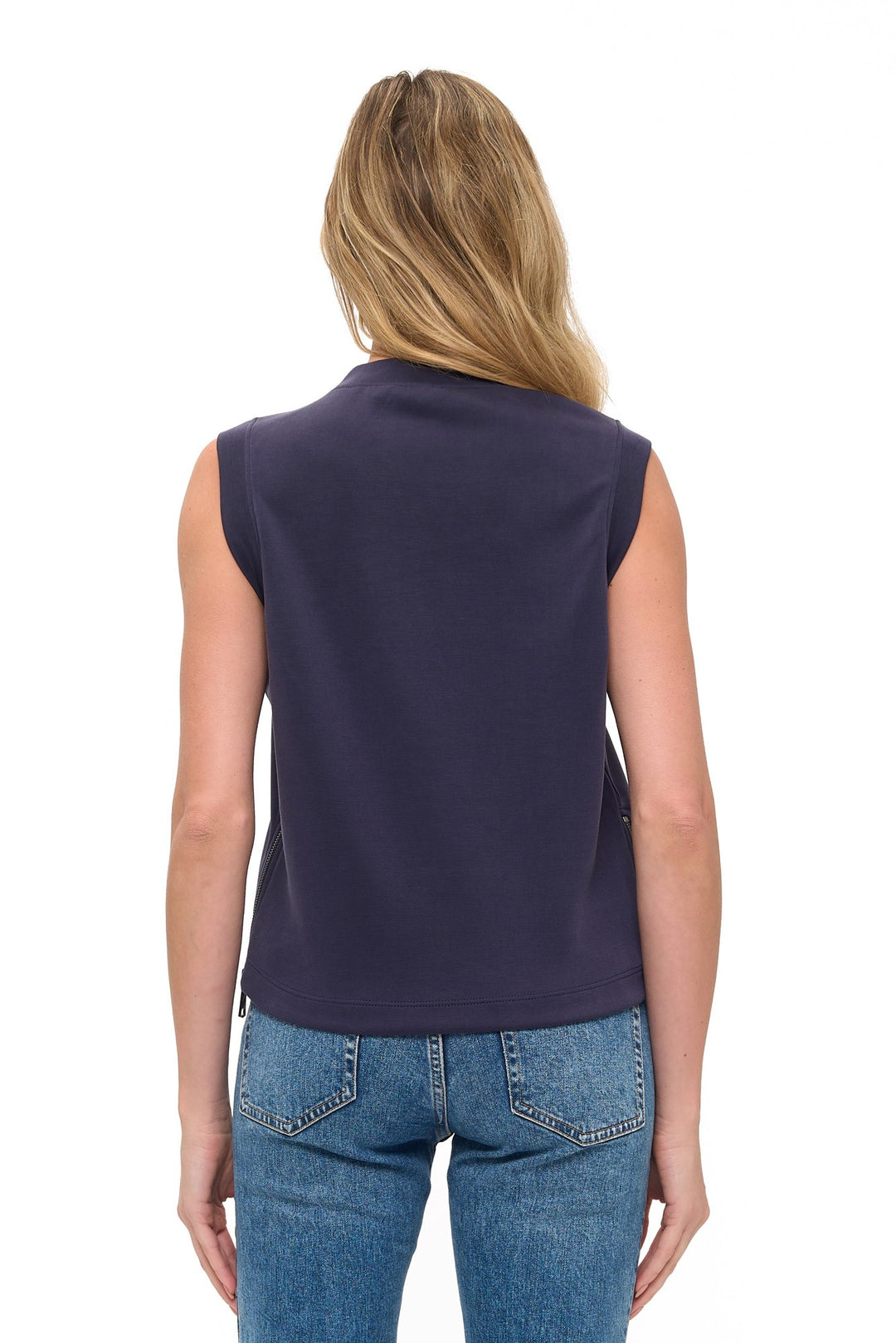 Scuba Muscle Tank Top in Navy
