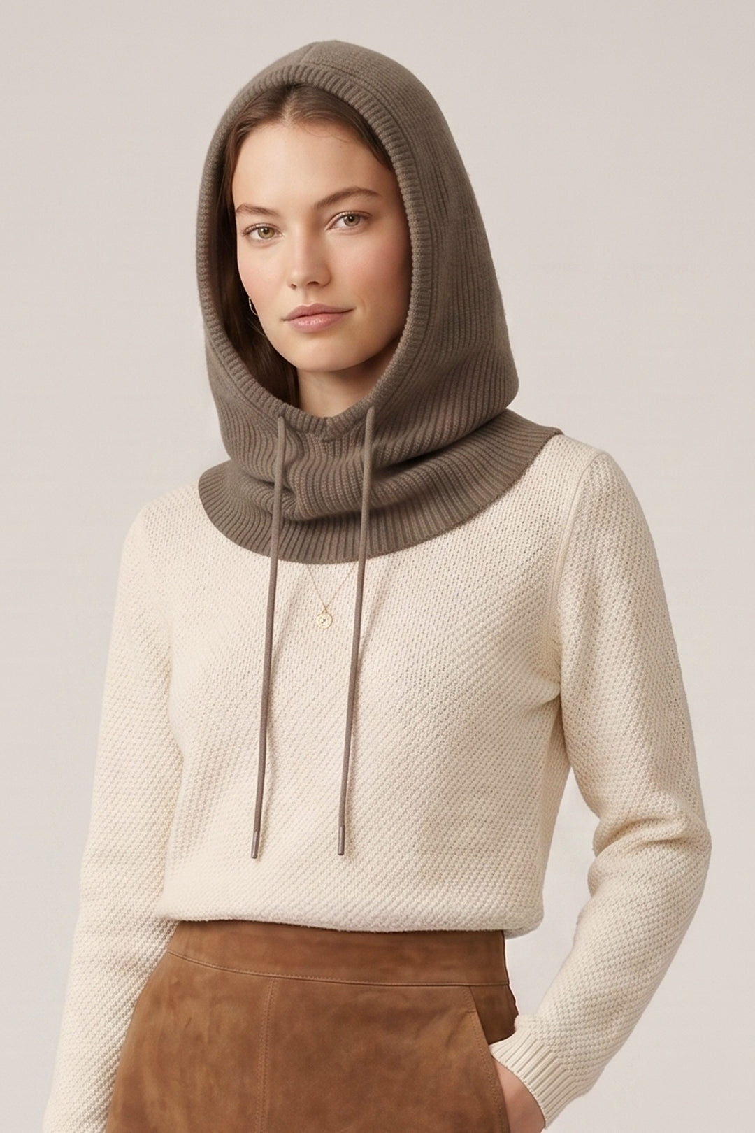 Balaclava Hood with Drawstring
