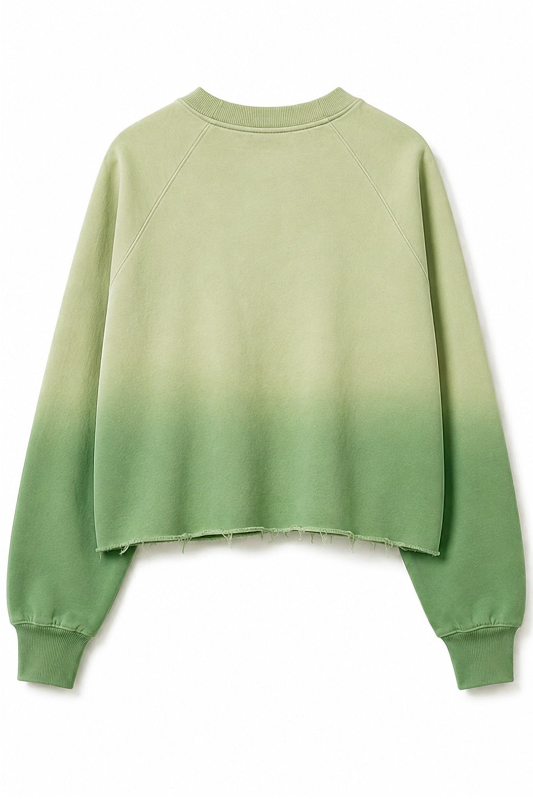Happy Face Crop Sweatshirt