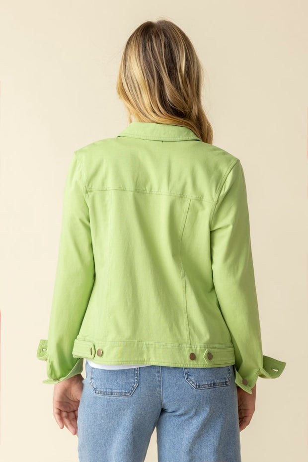Stonewash Jean Jacket - Leaf