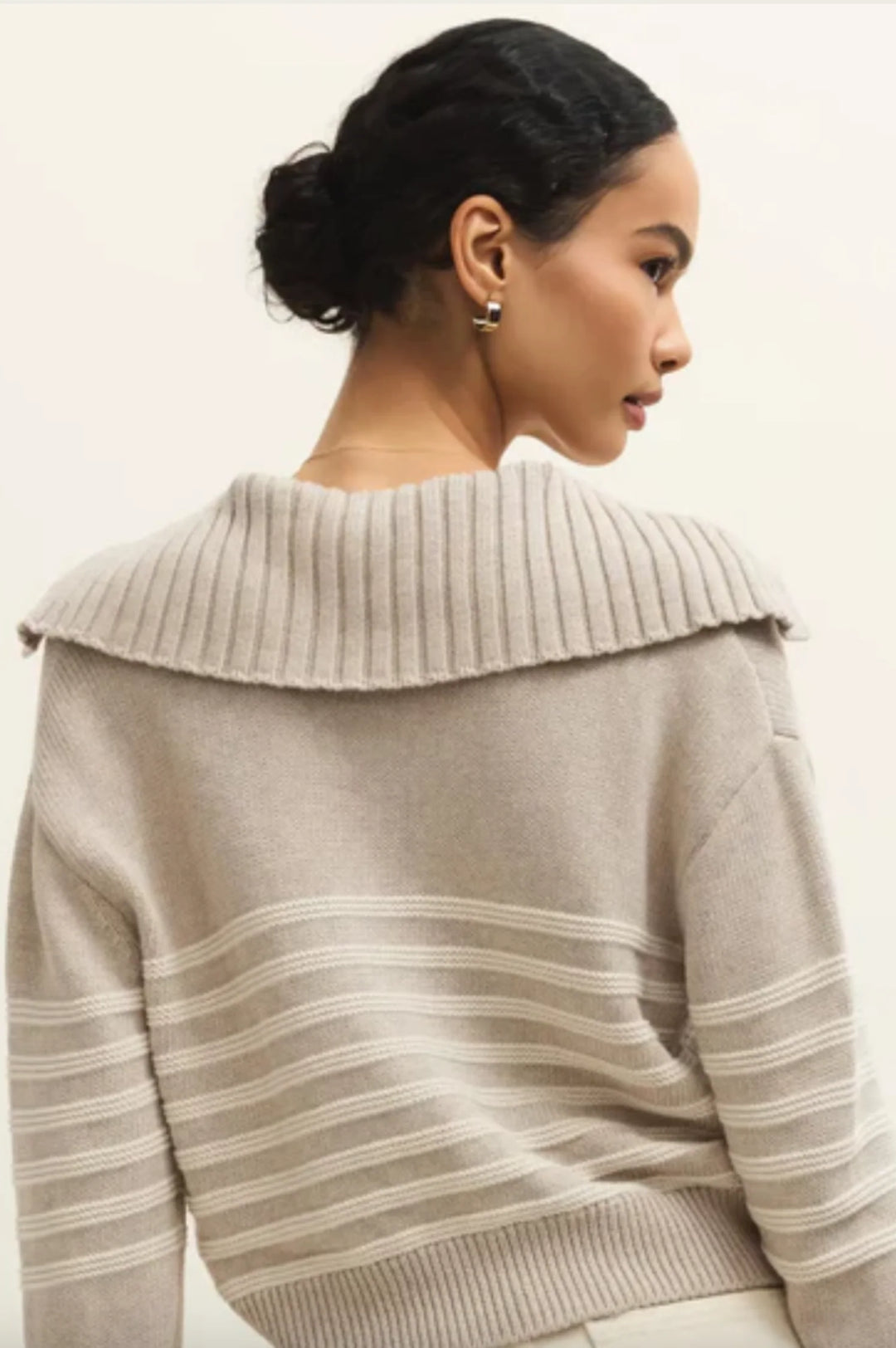 Kovac Cropped Sweater Jacket