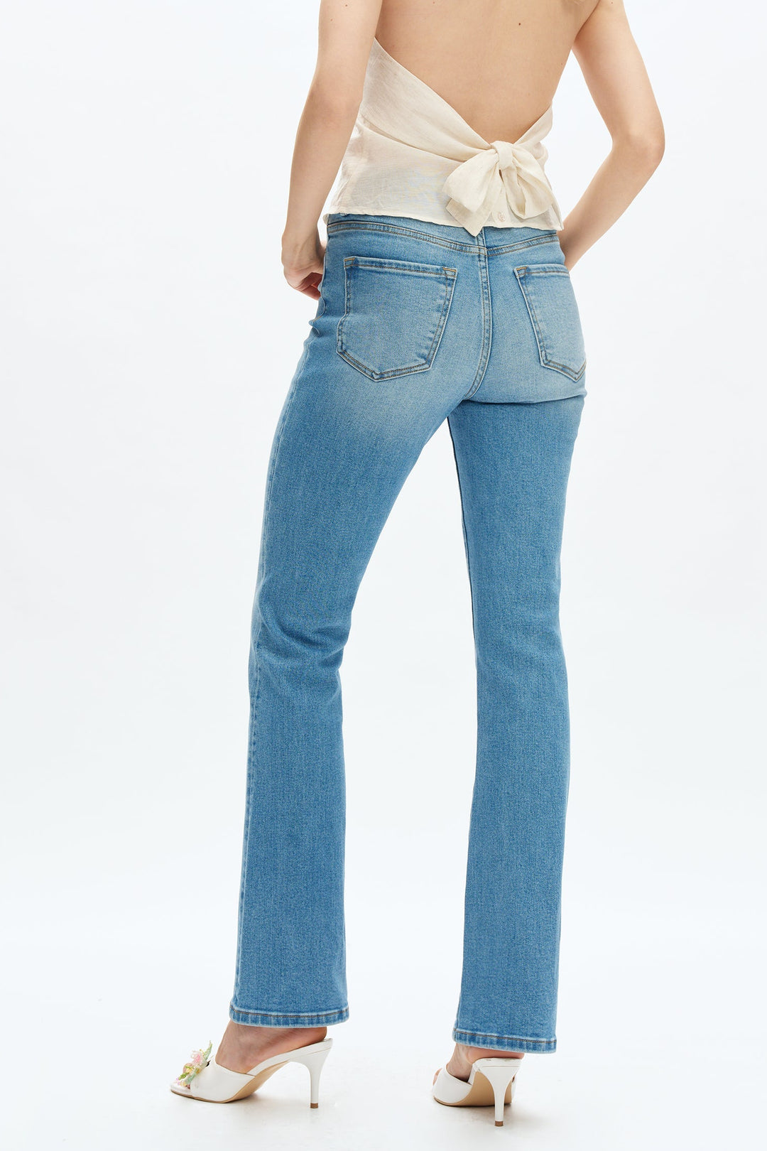 High Rise Bootcut Jean