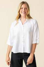 Everything Linen Shirt in White