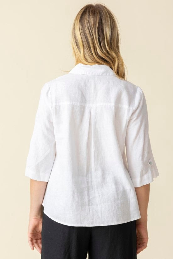 Everything Linen Shirt in White