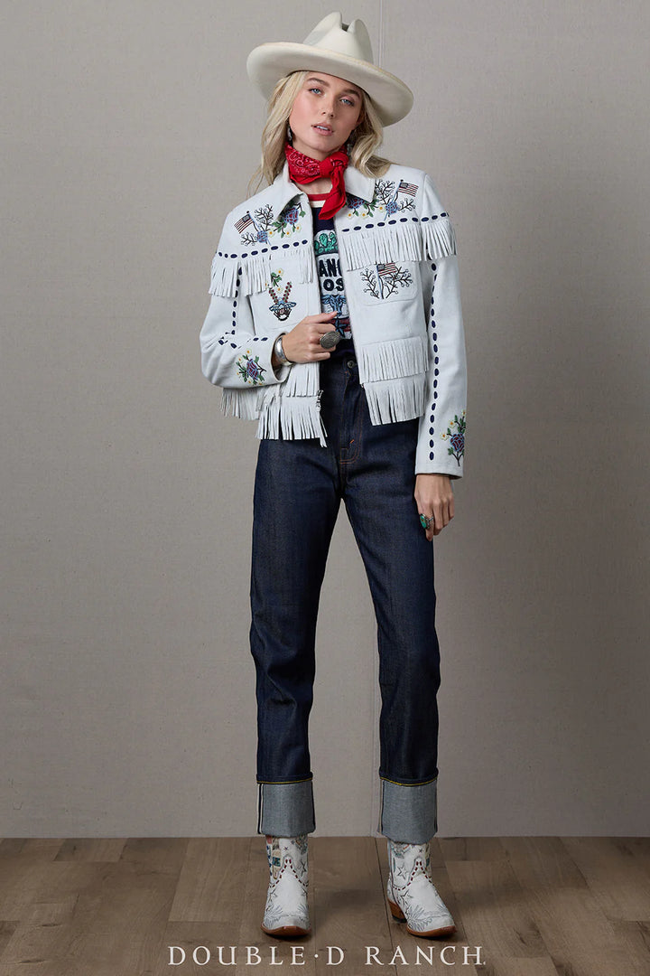 Treaty of Peace Sheep Suede Jacket