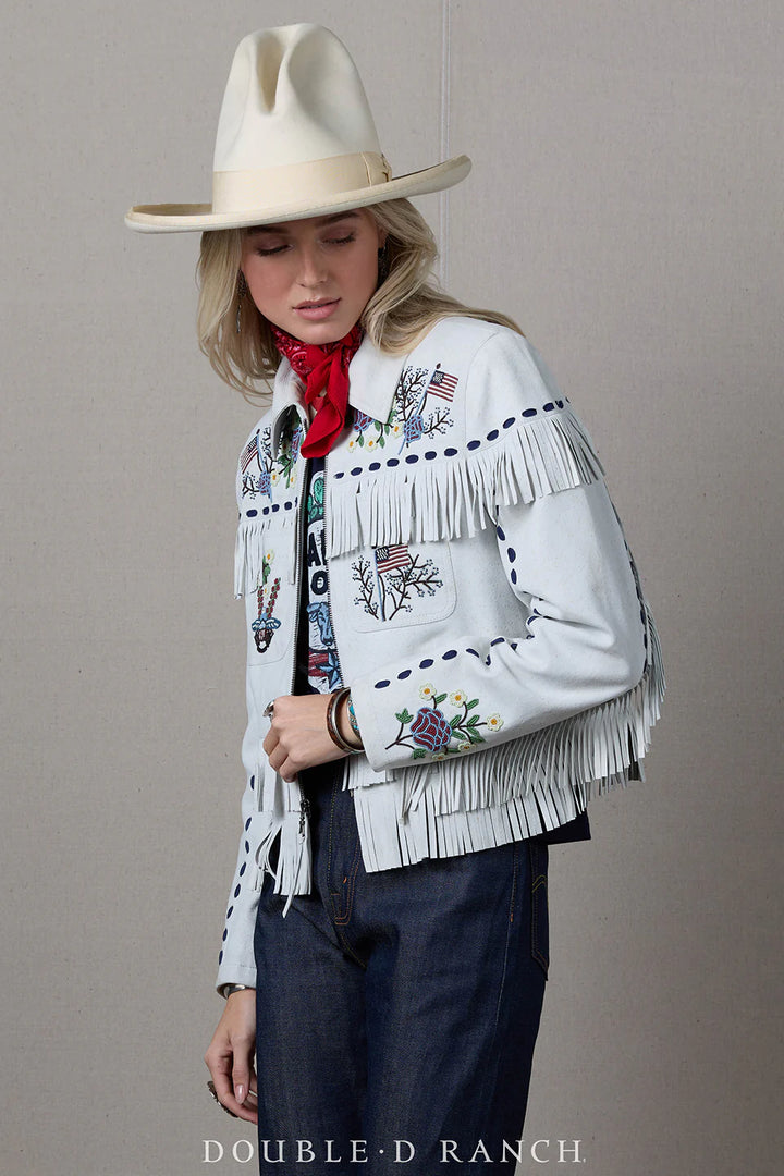 Treaty of Peace Sheep Suede Jacket