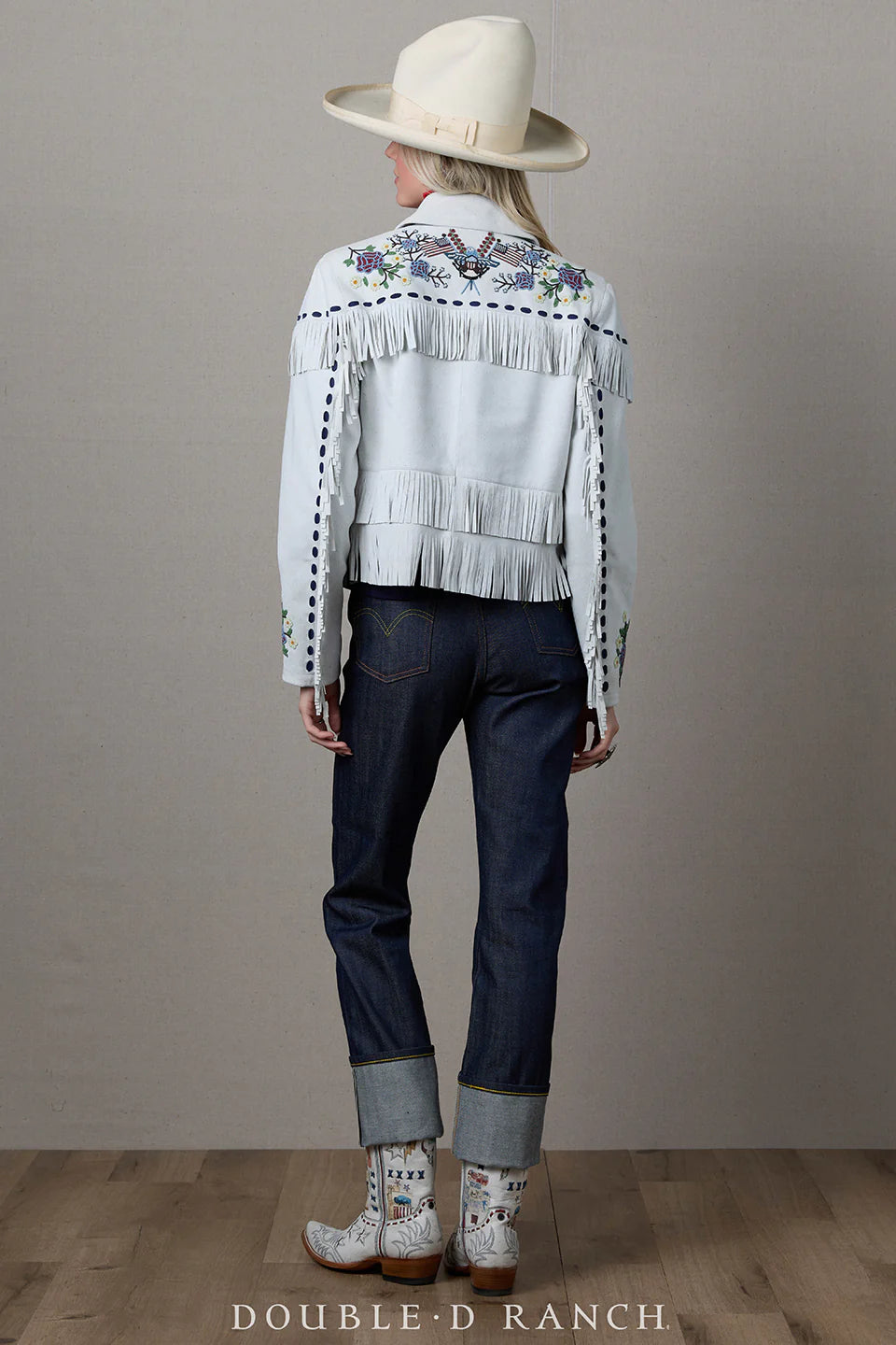 Treaty of Peace Sheep Suede Jacket