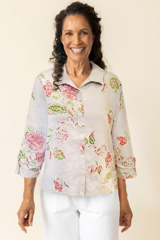 Linen Bloom Shirt