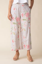 Linen Bloom Flood Pant