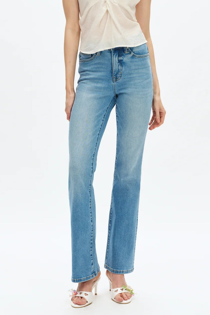 High Rise Bootcut Jean