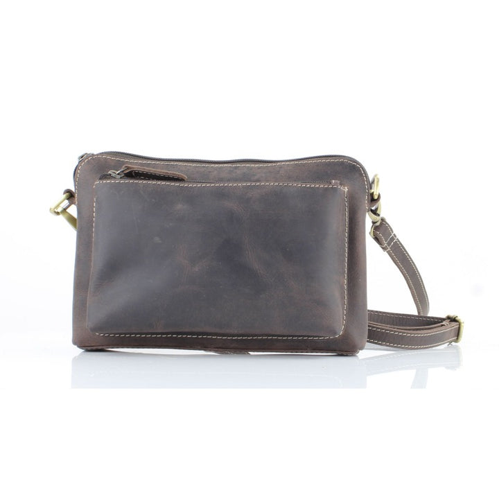 Hunter Leather Shoulder Bag