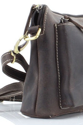 Hunter Leather Shoulder Bag