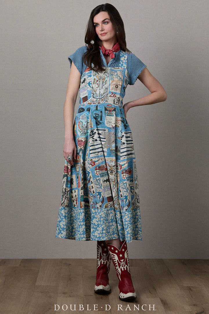 Sea to Shining Sea Apron Dress