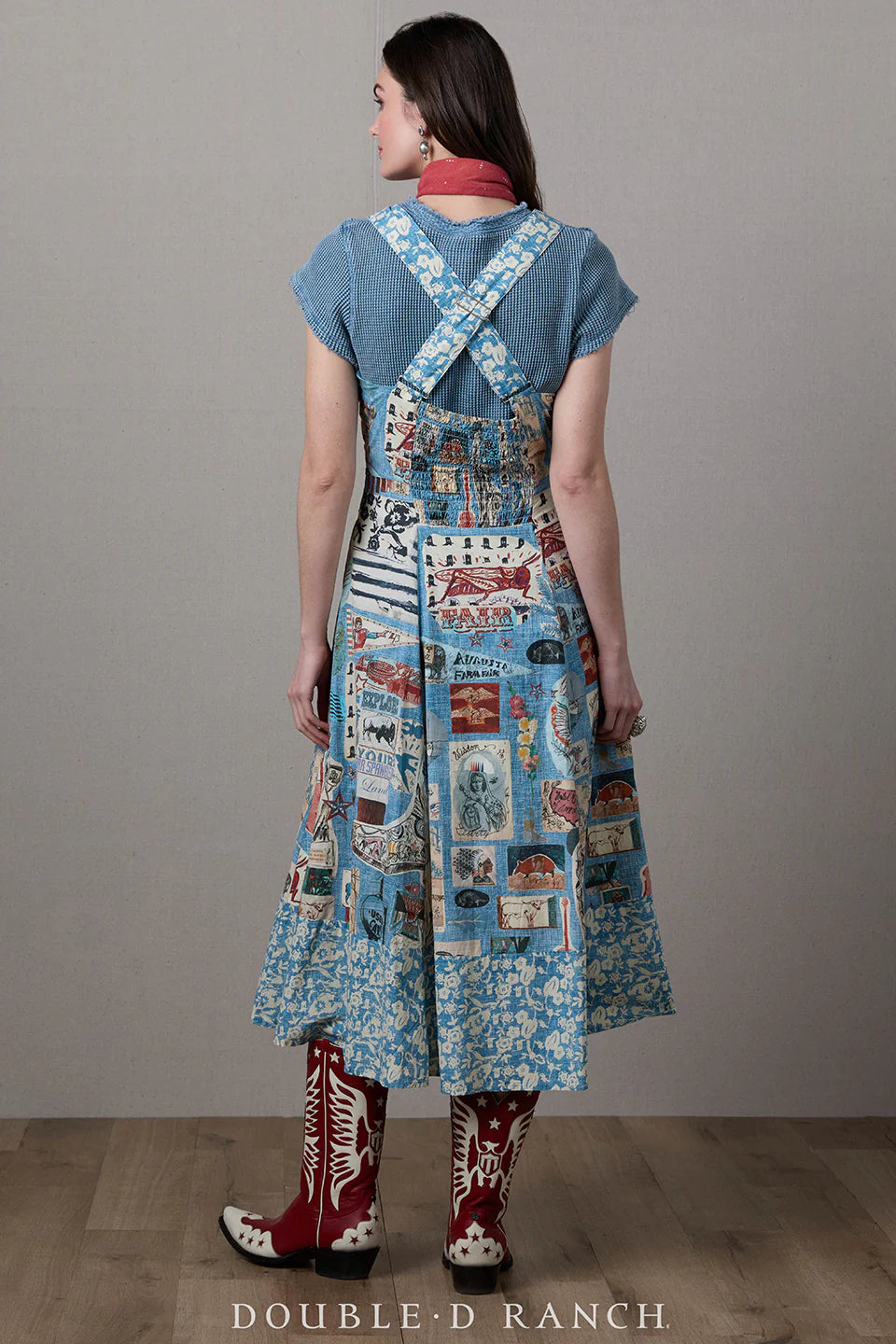 Sea to Shining Sea Apron Dress