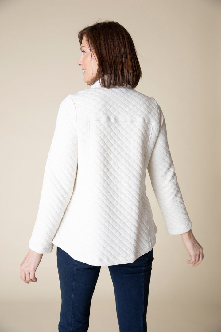 Quilted Knit Jacket