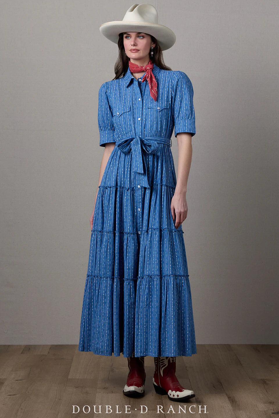 Bunting Blues Maxi Dress
