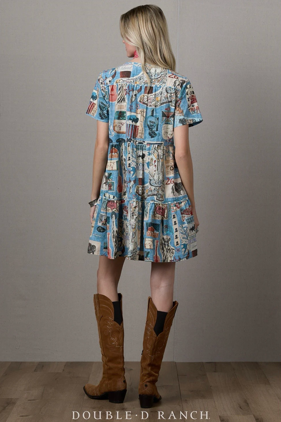 Sea to Shining Sea Short Dress