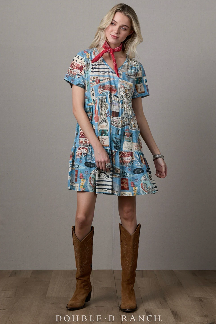 Sea to Shining Sea Short Dress