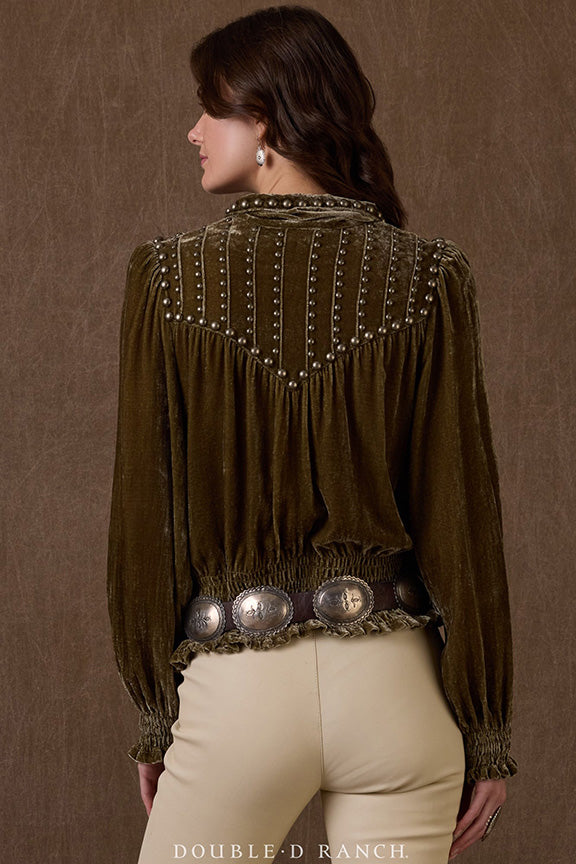 Etta Top in Olive