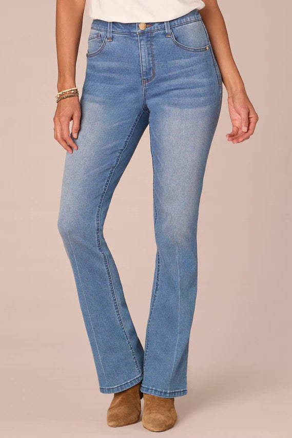 High Rise Itty Bitty Boot cut Jean
