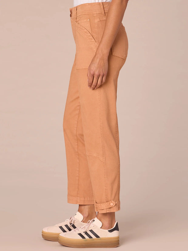 High Rise Tapered Utility Pant