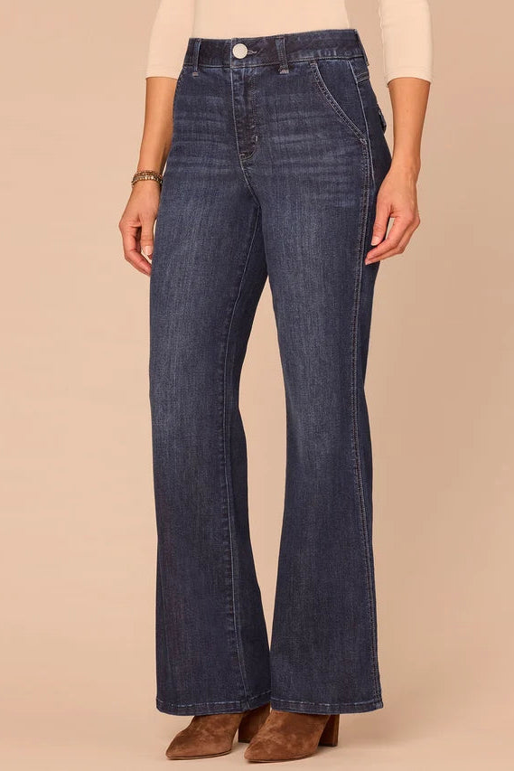 "Ab"solution® Skyrise Trouser Inspired Bootcut Jeans