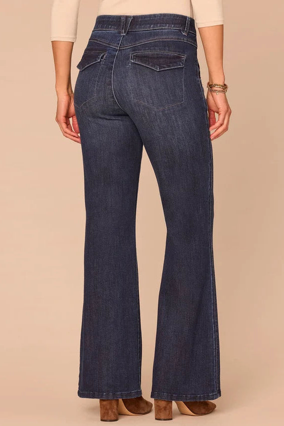 "Ab"solution® Skyrise Trouser Inspired Bootcut Jeans
