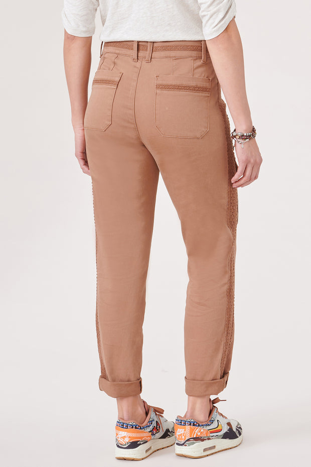 "Ab"solution High Rise Utility w/ Crochet Trim