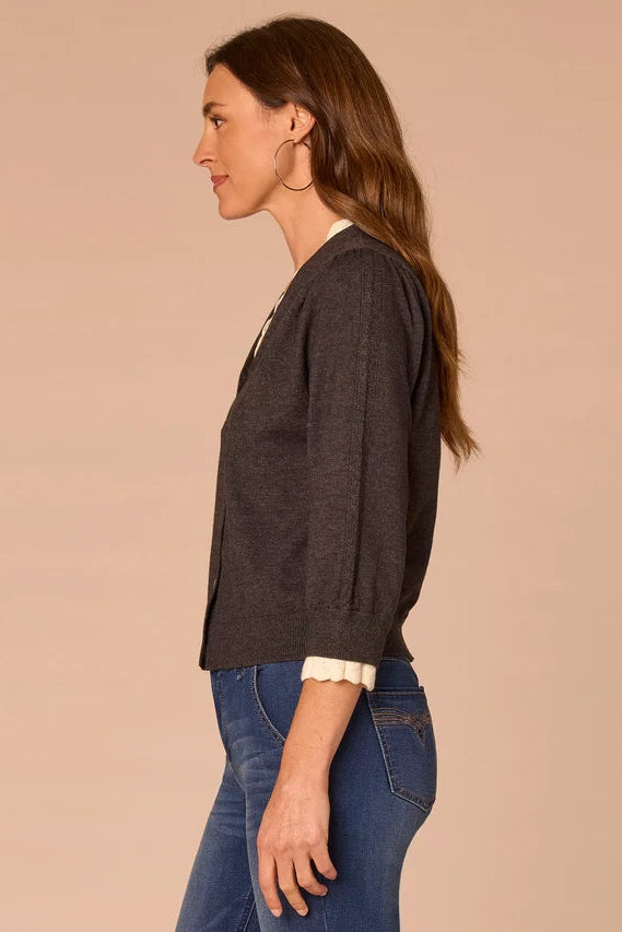 Double Layer Cardigan Sweater