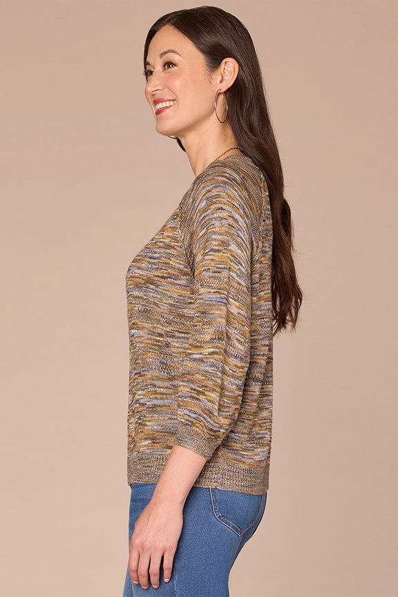 3/4 Blouson Sleeve Sweater