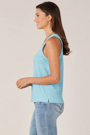 Sleeveless Knit Tank Top