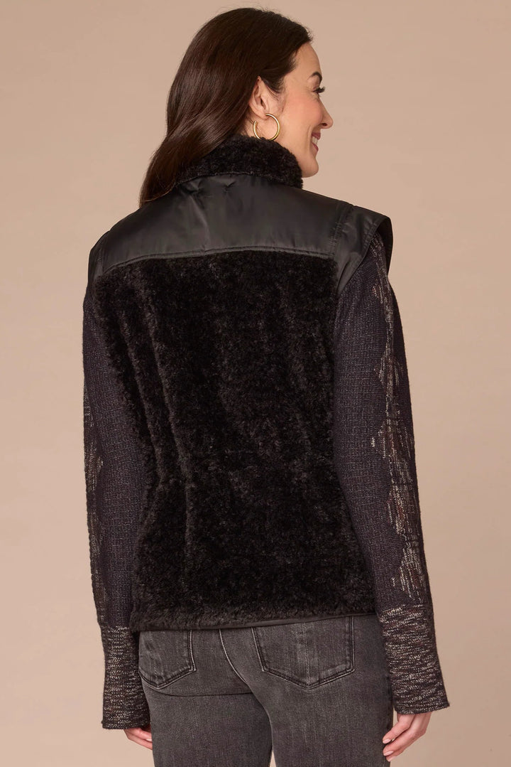Funnel Neck Zip Front Vest