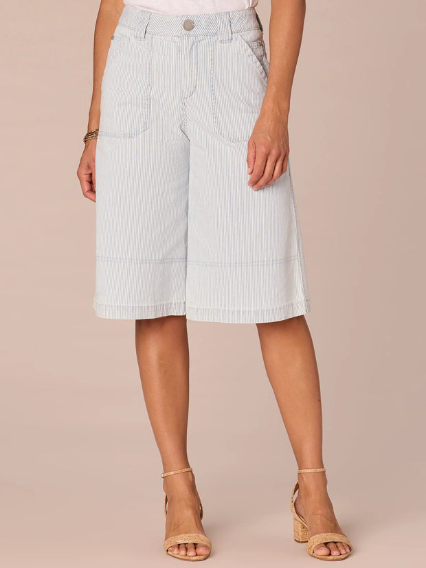 High Rise Bermuda Shorts