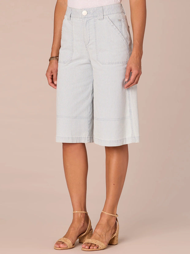 High Rise Bermuda Shorts