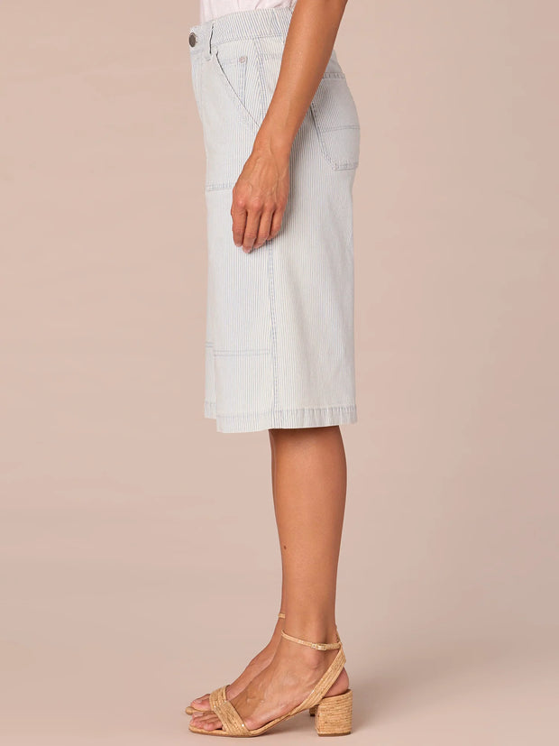 High Rise Bermuda Shorts