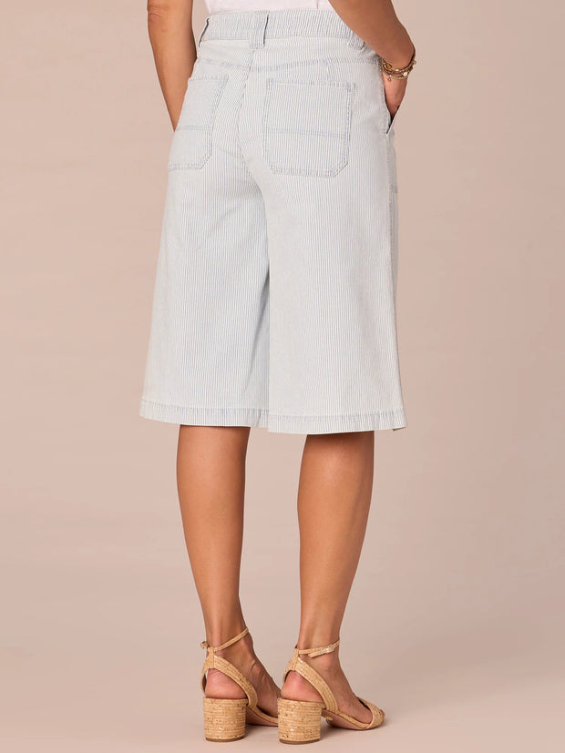 High Rise Bermuda Shorts