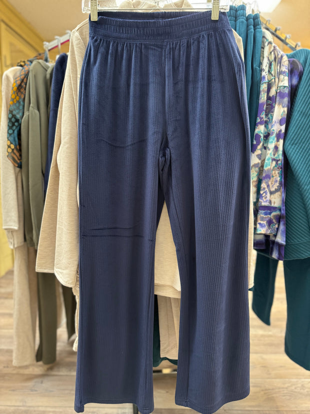 Flare up velour pant