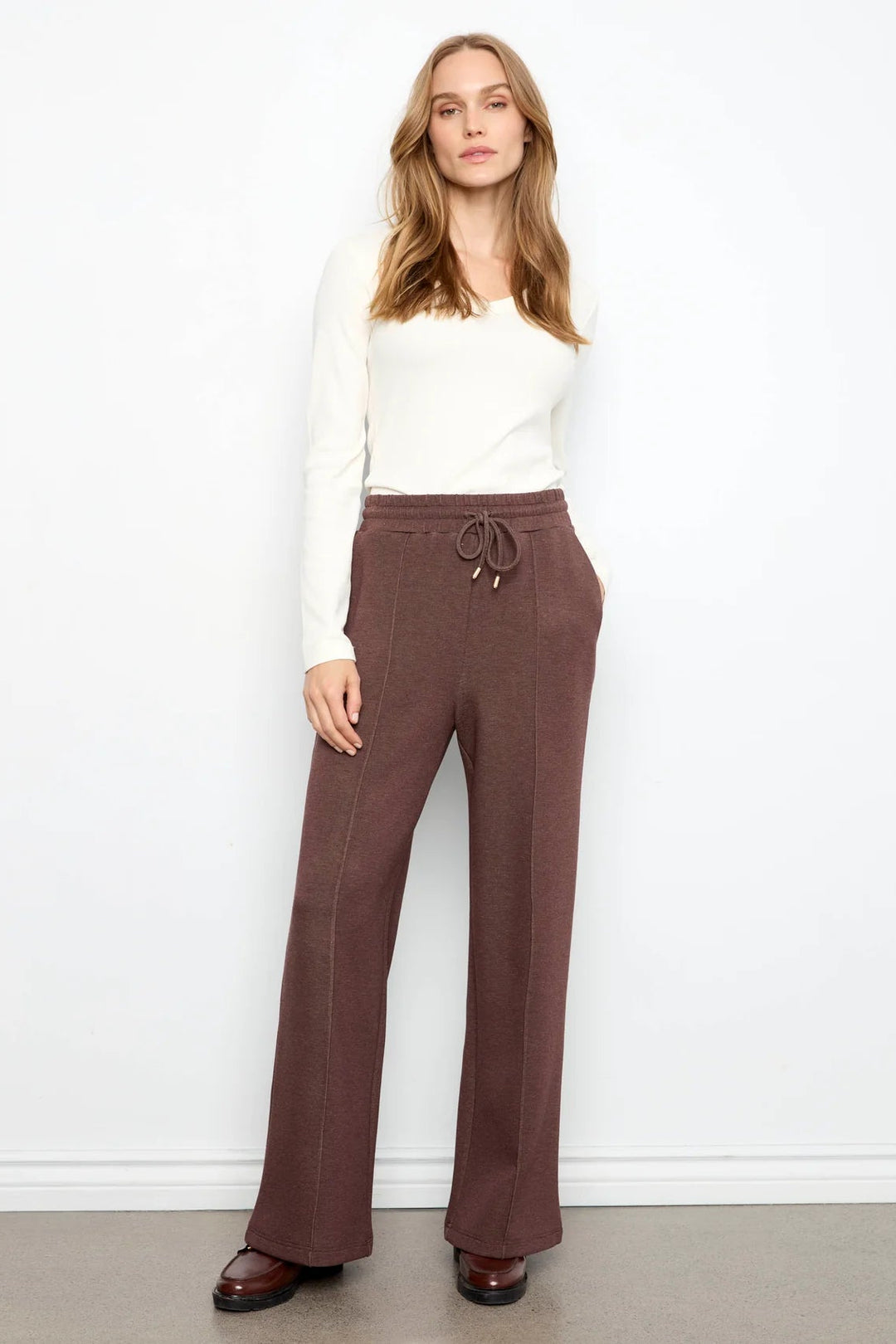 Scuba Lounging Pant with Drawstring Waist