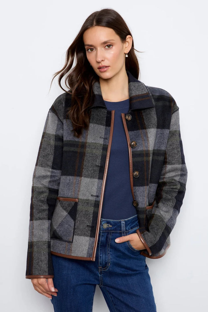 Reversible Plaid Jacket