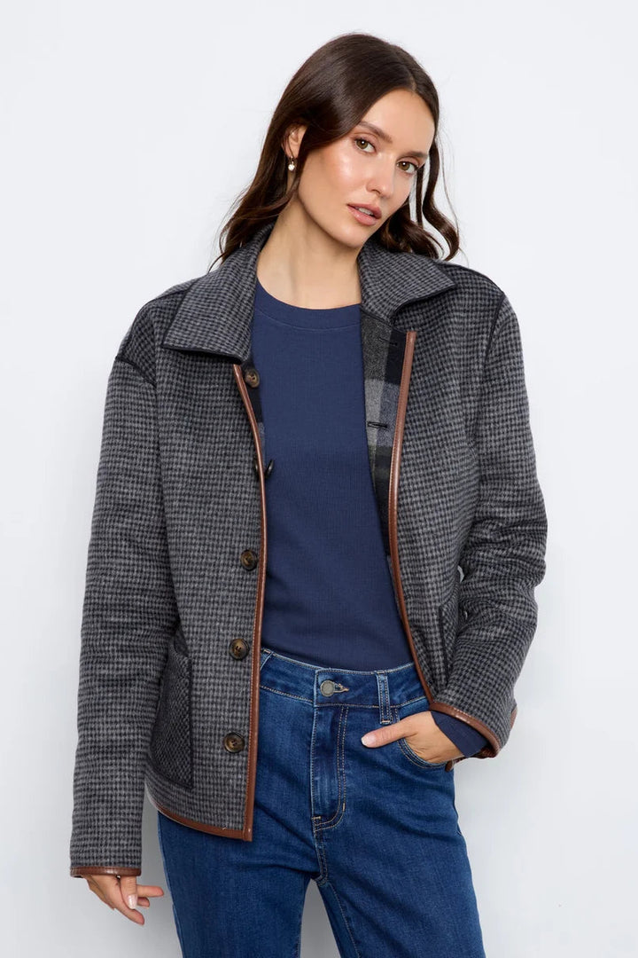 Reversible Plaid Jacket