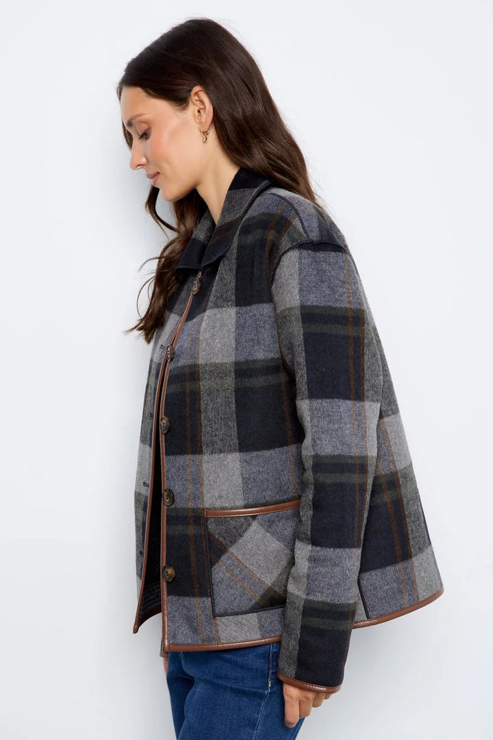 Reversible Plaid Jacket