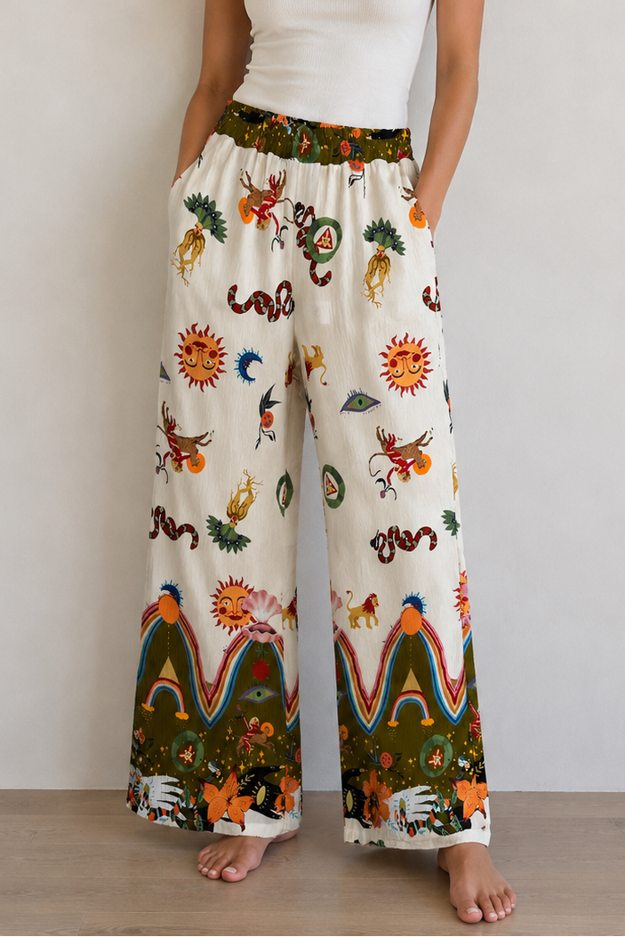 Ilios Wide Leg Pant