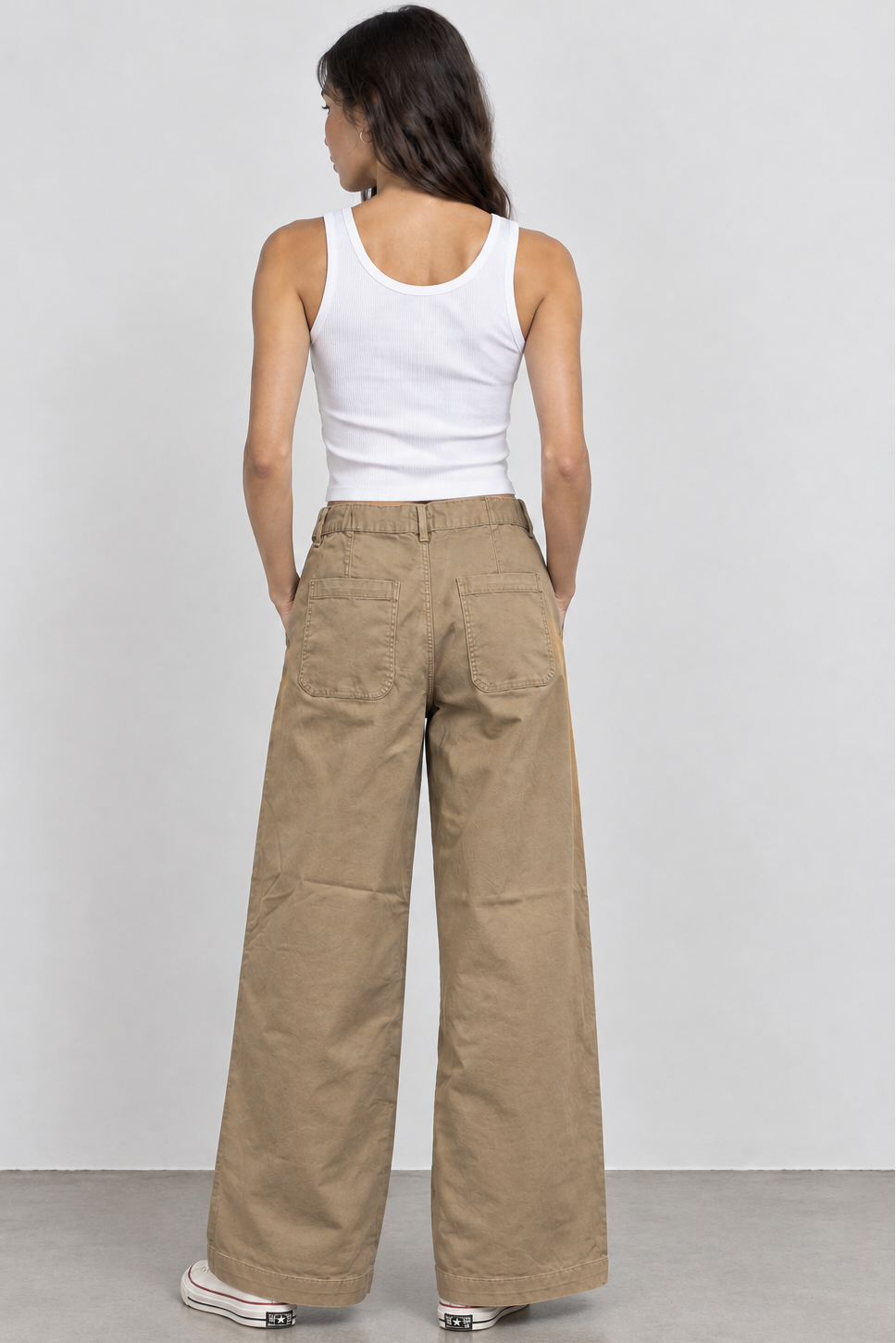Tan Twill Chino Pant
