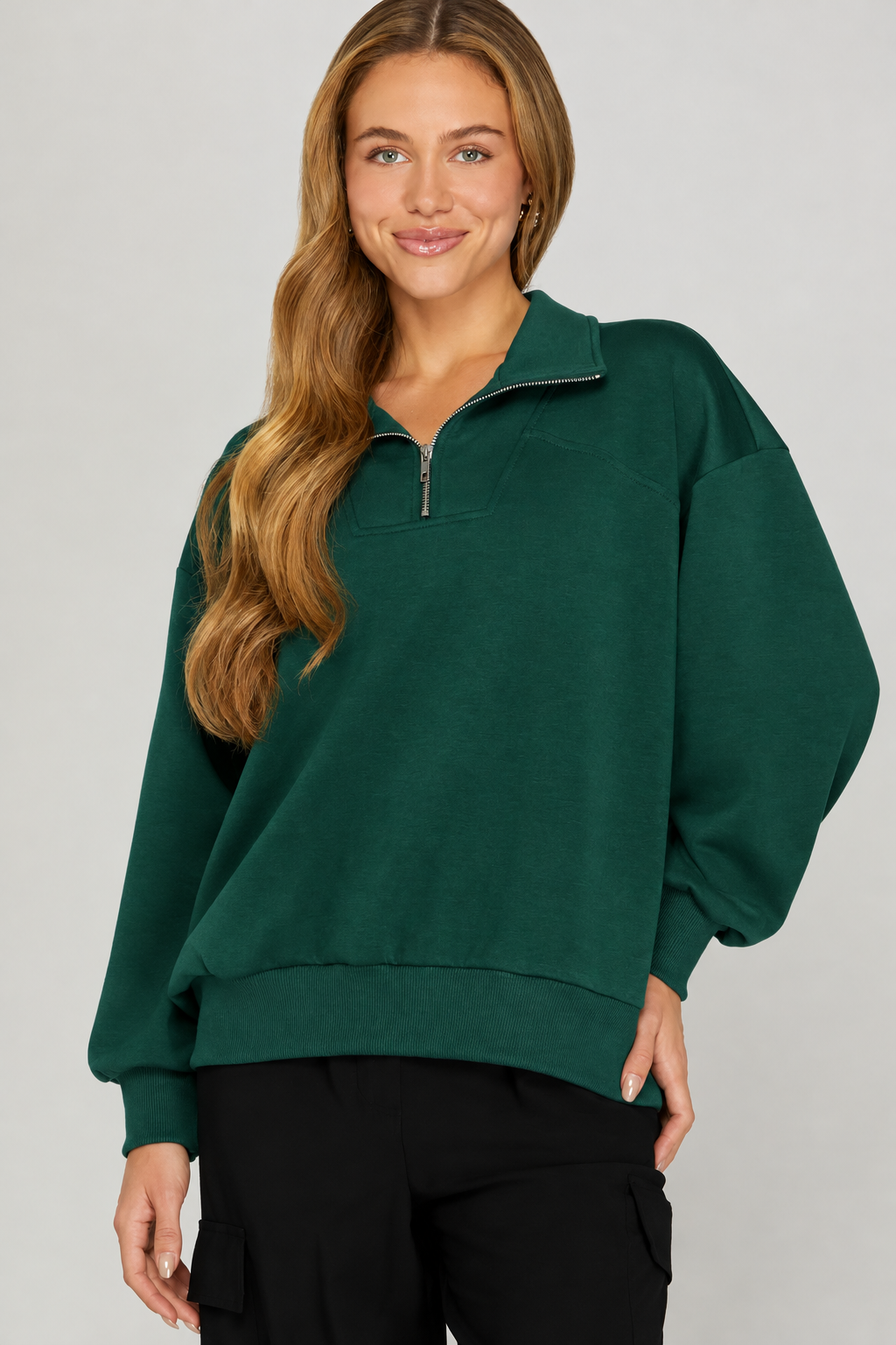 Quarter Zip Sweatshirt