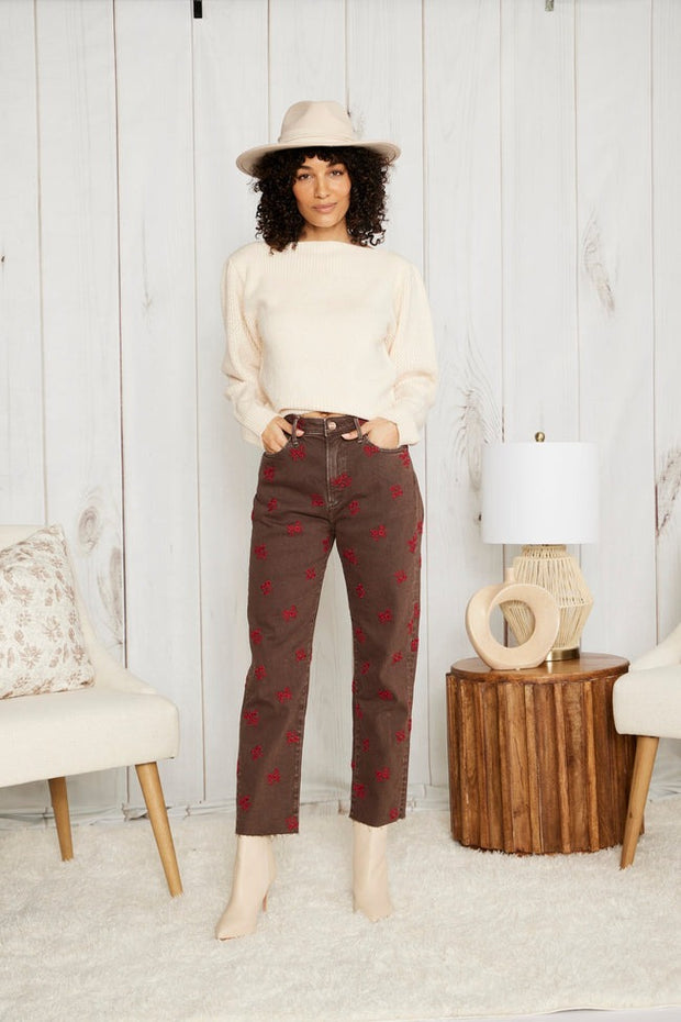 Cherry Clover Royce Straight Denim