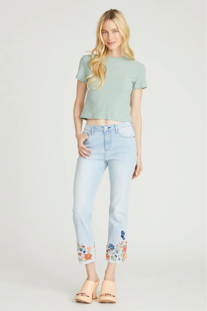 Colette Straight Crop Jean